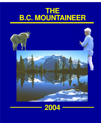 The B.C. Mountaineer 2004 cover